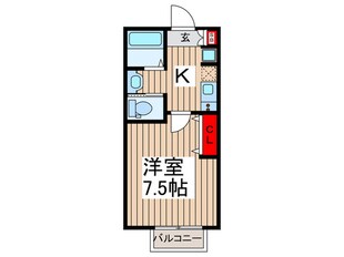 カルベローナの物件間取画像